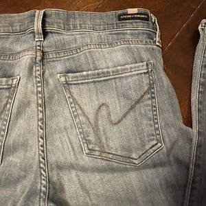Citizens of humanity stretch Avedon light wash skinny size 27